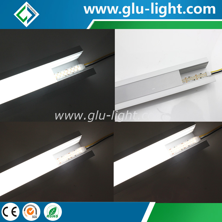 product-654-654 Edge lit Aluminum led profile for led strip, Up and down alu led channel