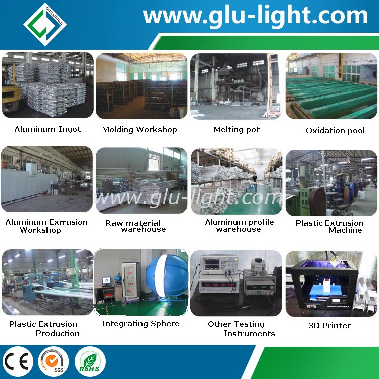 product-614-614 China Alu led channel with PC cover end cap mounting clips for the led strip light