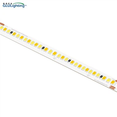 High CRI 2835 Bi-color Strip 224leds/m 48V High Light Efficiency UL listing