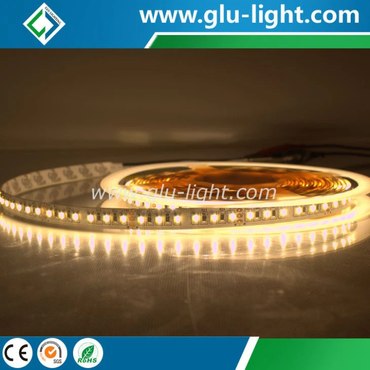 Top quality high brightness 3528 led ribbon strip with CE/ROHS 