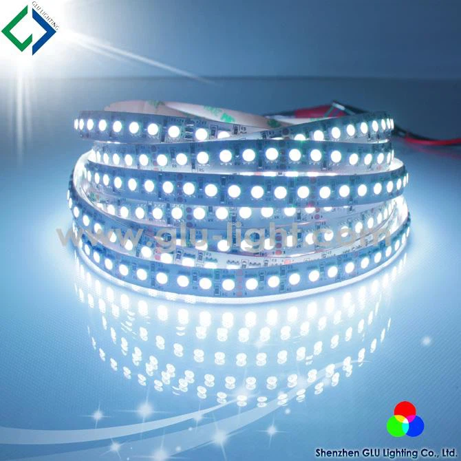 High power high brightness high density one row 120leds/m 5050 RGB led strip tape