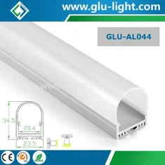 Kvaliteetne alumiiniumist ümmargune LED-alumiiniumprofiil LED-ribale