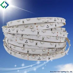 12V 60leds / m, 120leds / m Green Side View Epistar Chip 3014 Led Flex Strip Light